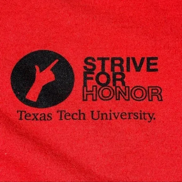 Texas Tech University Transition & Engagement Red, White and Black Graphic Tee - Picture 5 of 9